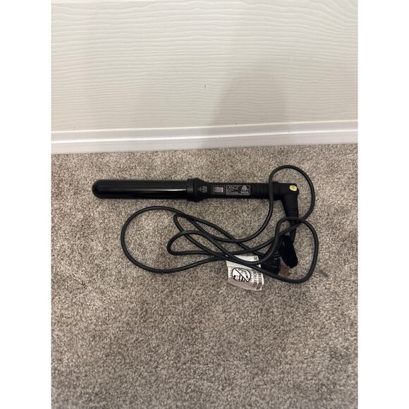 Lange Ondule 1.25" (32 mm) Tourmaline Infused Ceramic Curling Wand & Glove - Picture 3 of 6